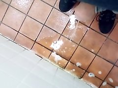 piss on mens room floor
