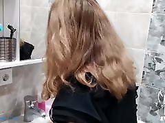 Babe Masturbate Wet Pussy and Intensive Orgasm in the Shower