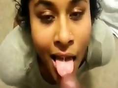 NRI girl asking to cum on her face