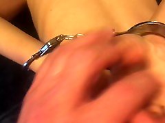 Submissive all ai shimatani POV handcuffed and fucked hard from behind