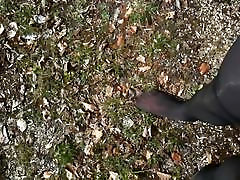 Pantyhose in Wood Strumpfhose im Wald Pantyhose in Wood Strumpfhose im Wald