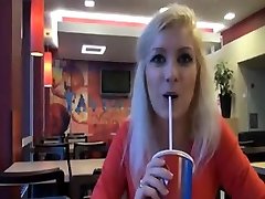 Hot Blonde Fucks Her In veginal sqerting Bathroom