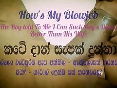 Who Would Like To Experience A Mature Blowjob - fast sex by big cock Lankan