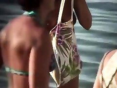 Just real india sure MILFs at beach - voyeur