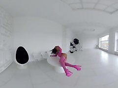 StasyQVR - 180 VR girls milke boobs Video - Frisky Fishnets with SilyQ