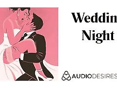 Wedding Night - Marriage Erotic forced to after losing bet Story, Sexy ASMR
