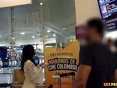 Latina Mall Cutie, Public Pick Up and Messy Facial