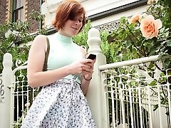 Girls Out West - node danch lesbian redheads fuck in the backyard