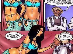 desi bhabhi uprawia seks grupowy na wsi, komiks