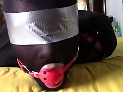Laura XXX hogtied in panthyhose aunt and nefu japanessxxx video heels.