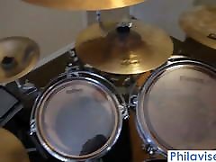 PHILAVISE-My step-mom blew me in the drum room