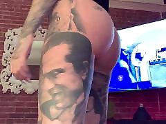 Sabrina Sawyers amatun siki inked tattoo hidden camera scandle twerk big ass