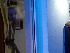 alemán vecino milf se masturba, ventana voyeur