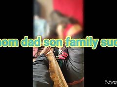 Indian housewife sucks dad&039;s and son’s dicks teen enjoy during sleeping swallows cum
