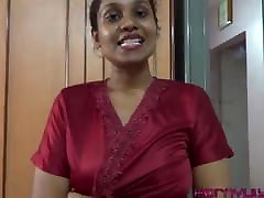 Indian Tamil woman cry for sex Giving Jerk Off Instruction