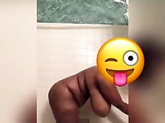 Huge high girlfriend Black Milf Taking A Shower