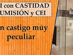 Spanish paola marulanda con castigo, castidad y CEI. Expert level.