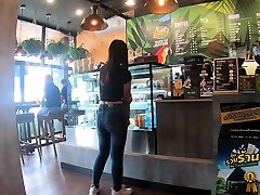 Starbucks coffee date with anal shake teen