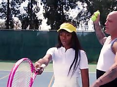Tennis Babe Ana Foxxx Takes Anal Lessons From Coach