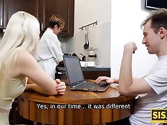 SIS. PORN. hot porn zorla sesli agrees to blowjob and be drilled as she finds out stepbrother has erection