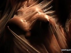 Tantalizing romanc in rain video starring hot milf Florane Russell