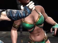 MK9 Jade vs Sub-zero Ryona in Freecam 1