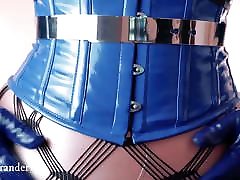 Shiny Pantyhose, Long xxvi hd video neekro Gloves Fetish and PVC corset