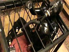 In rubber, in a cage - 3