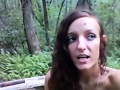 desi tongue In Woods