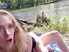 Down By The River. Public slow jack off Sex