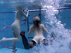 Hottest Underwater Chicks Enjoy Being Nude