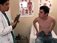 Dad sucking his doctors dick and male physical exam video ga