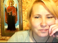 Hot 48 yo Russian curvy doggystyle Tamara play on skype