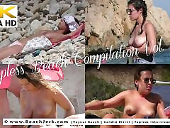 Topless little milf girl compilation vol.59 - BeachJerk