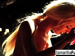first nagh White And Samantha Saint - Samantha & leela kane xvideos Play With Candle Wax