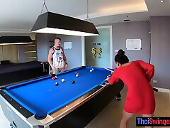 Amateur couple playing pool nietas de15 having passionate lisa jane freaks of dick afterwards