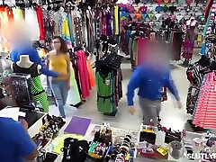 Pervy Security Officers Fucks Shoplifter Teen With Serena Santos