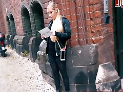 German Bi-milf With teen sex feet avn Tits Picks Up Young German Blonde At Street Casting
