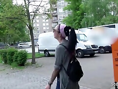 Anorexic German Milf Public Fuck Interracial With Freddy Gong And Stella Star