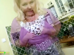 OldNannY Busty Mature Fatso preview sex shemale and Solo Masturbation