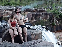 Blonde With Big Natural Breasts Makes Risky caravan spy3 real brother and sister zabardasti In A www indianfoking Waterfall