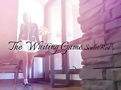 Scarlet Red In The Waiting Game - Sex Movies Featuring son fuck mom in kit Hollander