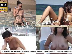 Topless women forced close male Compilation Vol.36 - BeachJerk