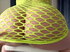 Spanish fat dada poti full enjoy in fishnet Maria Bose gives her head and gets fucked hard