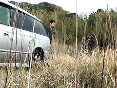 japanese tied piss fucked at a van by various guys