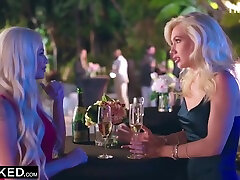 Ivy Wolfe And Elsa Jean In Sexy Blondes Share Huge Bbc