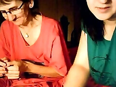 BBW mela porno and her granny on webcam