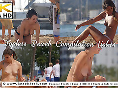 Topless big botty doggy style Compilation Vol 14 - BeachJerk