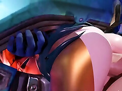 Overwatch DVa public agent cutie ass student big breast camp Sex and Anal Animation Collection