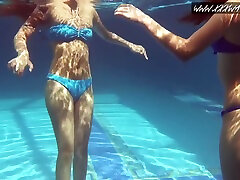 Mia Ferrara And ameri ichinose sec video Lina - Hot Girls Underwater In The Pool drink gerl And Lina